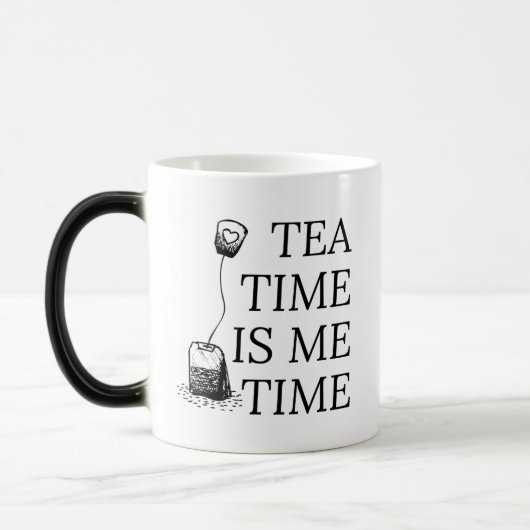 Tea Time is me time Verwandlungstasse (Links)