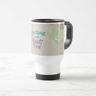 Tea Time ist die beste Zeit Reisebecher