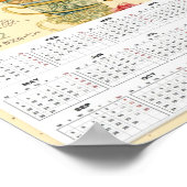 Tea Time Kalender 2022 Poster (Ecke)