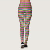 Tea Time Kariert TFT Leggings (Rückseite)