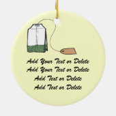 Tea Time Keramik Ornament (Hinten)