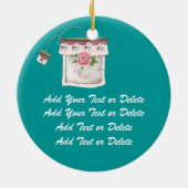 Tea Time Keramikornament (Hinten)