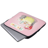 Tea Time Laptopschutzhülle (Vorne Knopf)