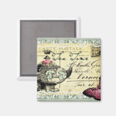 Tea Time Magnet (Vorderseite/Rückseite)
