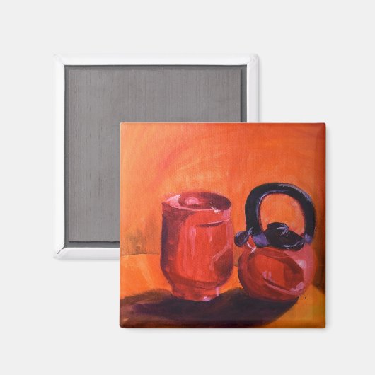 Tea Time Magnet (Vorderseite/Rückseite)