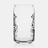 Tea Time Meow Time - Niedliches Katzen- und Teedes Dosenglas (Links)