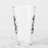 Tea Time Meow Time - Niedliches Katzen- und Teedes Glas (Links)