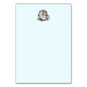 Tea Time Meow Time - Niedliches Katzen- und Teedes Tischnummer (Rückseite)