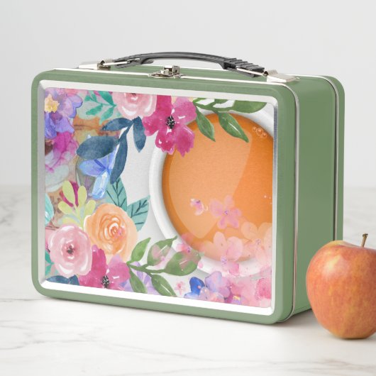 Tea Time Metall Brotdose (Beispiel)