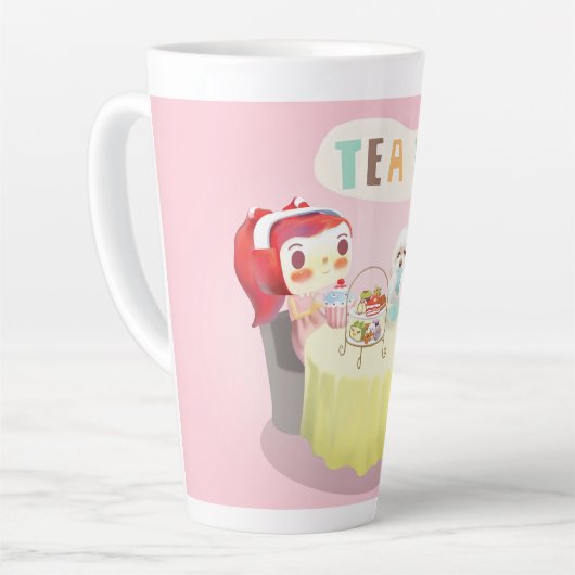 Tea Time Milchtasse (Linke Ecke)