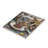 Tea Time mit dem Zeitreisenden Fliese (Seite)