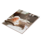 Tea Time mit einem guten Buch Fliese (Seite)