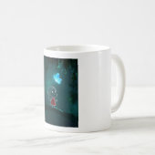 Tea Time mit einem verträumten Mädchen Kaffeetasse (VorderseiteRechts)
