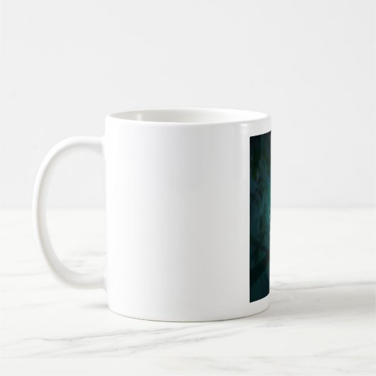 Tea Time mit einem verträumten Mädchen Kaffeetasse (Links)