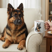 Tea Time mit meinem Hirten modern Kaffeetasse