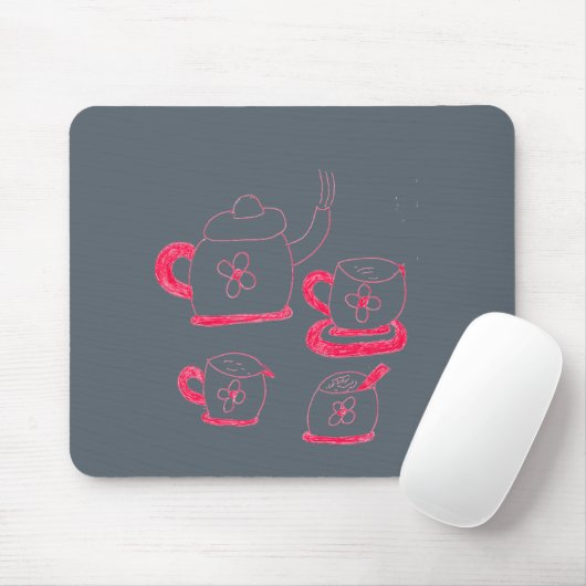 Tea Time Mousepad (Mit Mouse)