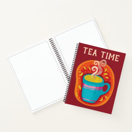 Tea Time Notebook Notizblock (Innenseite)