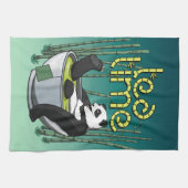 Tea Time Panda Geschirrtuch (Horizontal)