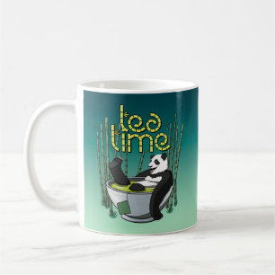 Tea Time Panda Kaffeetasse