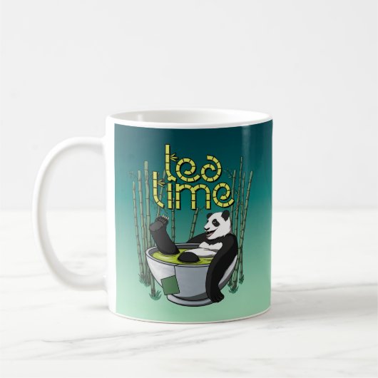 Tea Time Panda Kaffeetasse (Links)