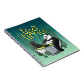 Tea Time Panda Notizblock (Rechte Seite)