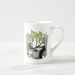 Tea Time Panda Porzellantasse