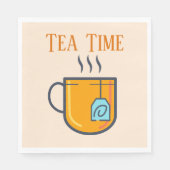 Tea Time Paper Napkin Serviette (Vorderseite)