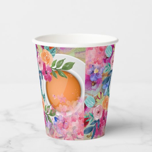 Tea Time Pappbecher (Vorderseite)