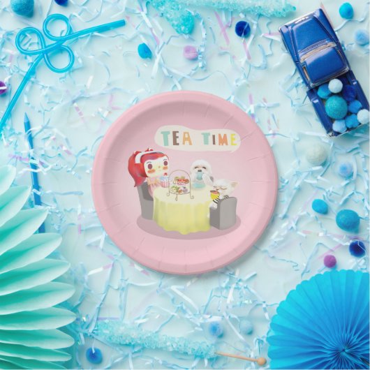 Tea Time Pappteller (Party)
