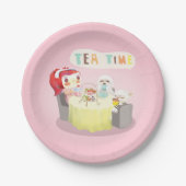 Tea Time Pappteller (Vorderseite)