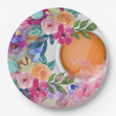 Tea Time Pappteller (Vorderseite)