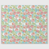 Tea Time Pattern Geschenkpapier (Flach)