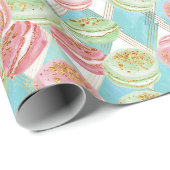 Tea Time Pattern Geschenkpapier (Rolleneckpunkt)