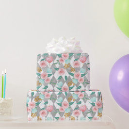 Tea Time Pattern Geschenkpapier