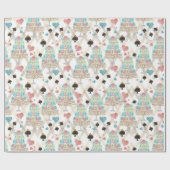 Tea Time Pattern Geschenkpapier (Flach)