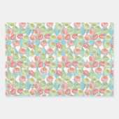 Tea Time Pattern Geschenkpapier Set (Vorderseite 3)