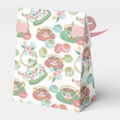 Tea Time Pattern Geschenkschachtel (Rückseite)
