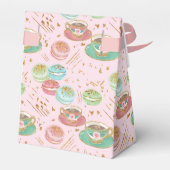 Tea Time Pattern Geschenkschachtel (Rückseite)