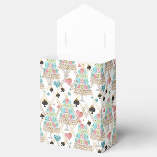 Tea Time Pattern Geschenkschachtel (Geöffnet)