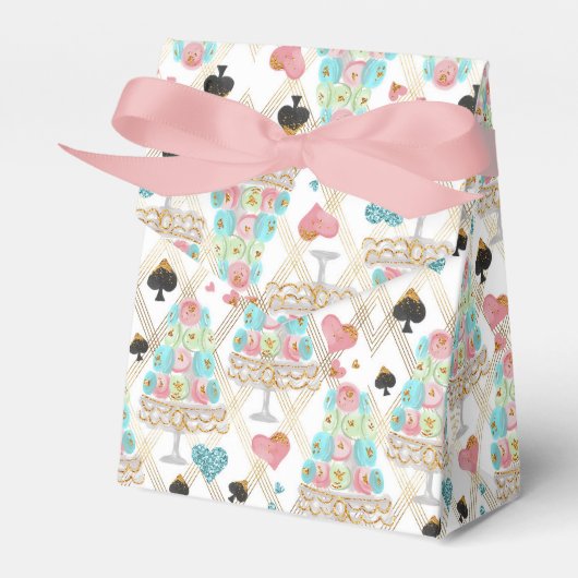 Tea Time Pattern Geschenkschachtel (Vorderseite)