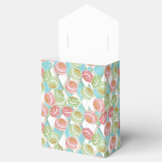 Tea Time Pattern Geschenkschachtel (Geöffnet)