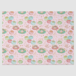 Tea Time Pattern Seidenpapier