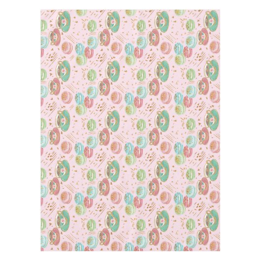 Tea Time Pattern Tischdecke (Vorderseite)