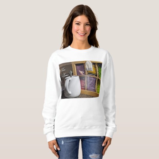 Tea Time Picture T - Shirt (Vorne ganz)