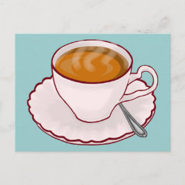 Tea Time Postcard Postkarte