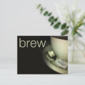 Tea Time Postcard Postkarte (Stehend Vorderseite)