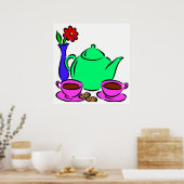 Tea Time Poster (Küche)