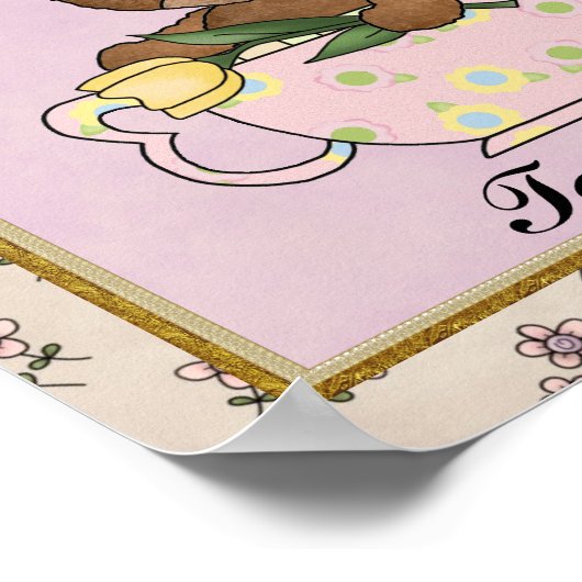 Tea Time Poster (Ecke)