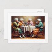 Tea Time, Postkarte (Vorne/Hinten)