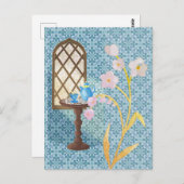 Tea Time Postkarte (Vorne/Hinten)